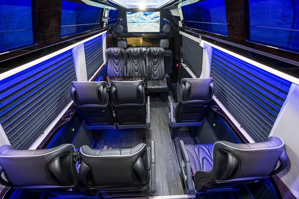 The interior of the new Sprinter