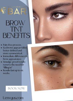 Brow Tint Benefits