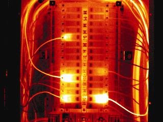 Thermal Imaging detects bad breakers and inadequate wiring.