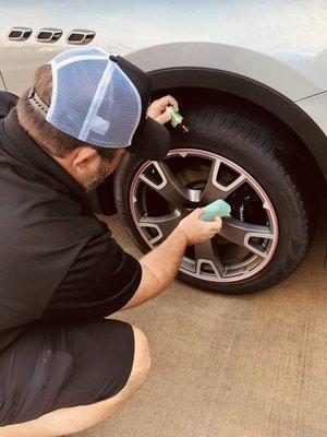 ceramic coating wheels