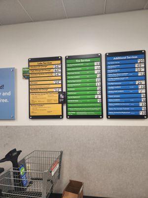 Service performance boards