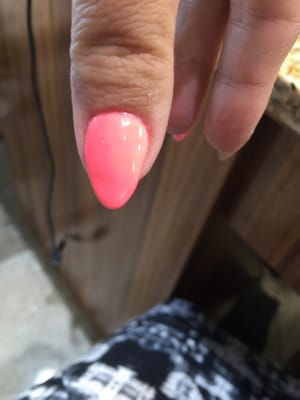 Lumpy thick polish 2 coats