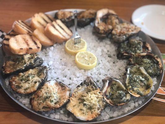 Oysters - Dozen  Taste of all