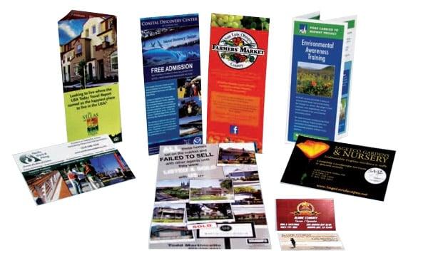 Offset Brochure printing as well as digital brochure printing with fast next day turnarounds and affordable prices