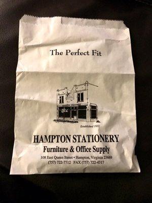 Hampton Stationery