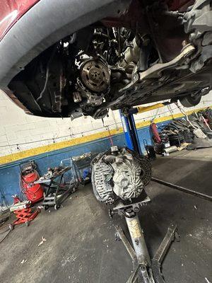 Transmission replacement