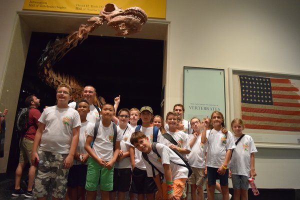 A group of Wow Science Campers