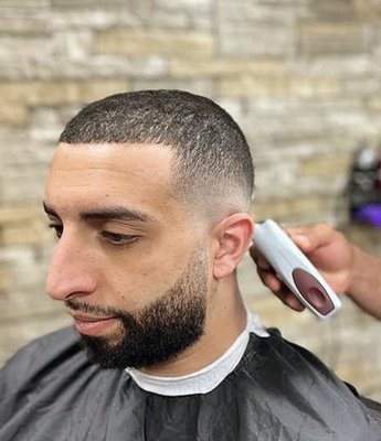 Skin fade Haircut at chronos barbershop