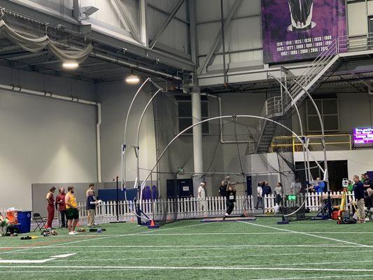 Weight throw area.