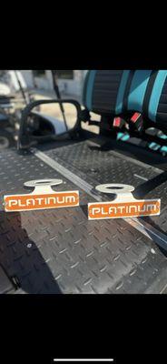 Custom plasma cut Coil Faceplates for a 17-current Ford Superduty