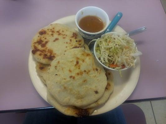 $1.35 for a Pupusa.