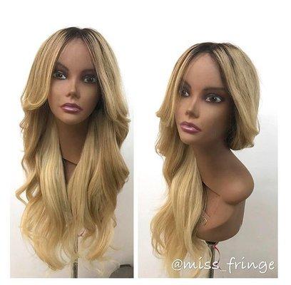 We make custom wigs. This is custom colored