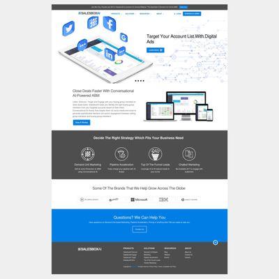 SAAS Enterprise Design and Development website