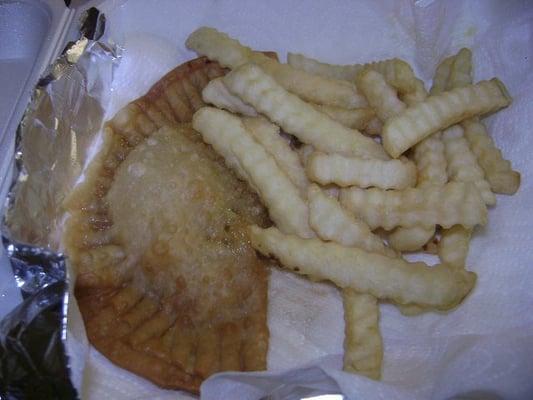 Empanada & Fries