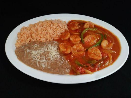 Camarones Rancheros.