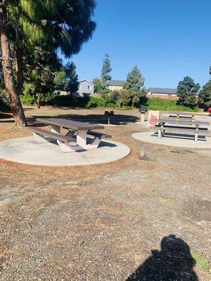 Picnic area tables refreshed