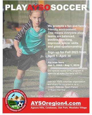 Agoura-Westlake AYSO Region 4