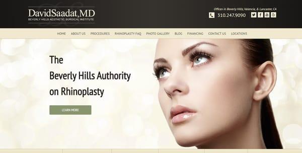 To learn more about the procedures and treatments by Plastic Surgeon Dr. D. David Saadat MD | Beverly Hills Aesthetic Surgica...