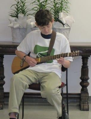 Guitar student performance