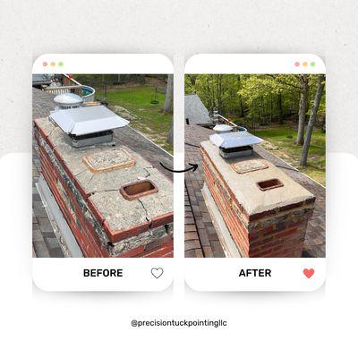 Chimney repair in North Royalton, OH!