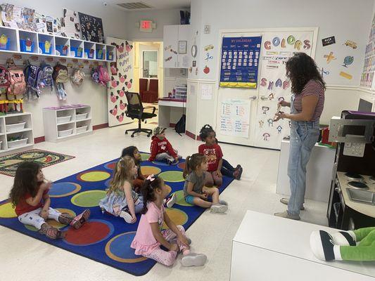 Spanish & Sign Language with Mrs. Brenda.