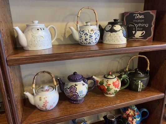 Pretty teapots!