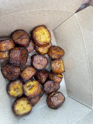 Platanos frito maduro- my fav! They were perfect