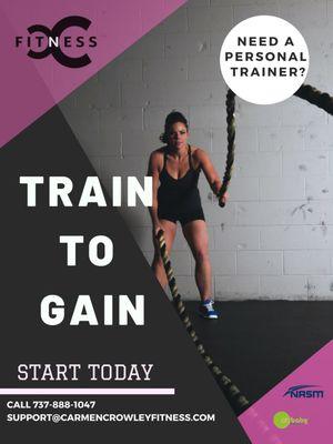 Carmen Crowley Fitness Poster