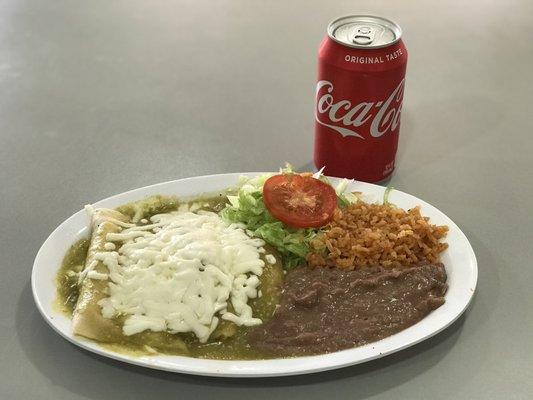 Viernes -- Enchiladas $5.50