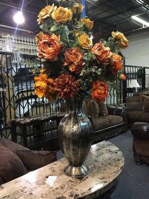 They have a variety of elegant artificial flower arrangements!