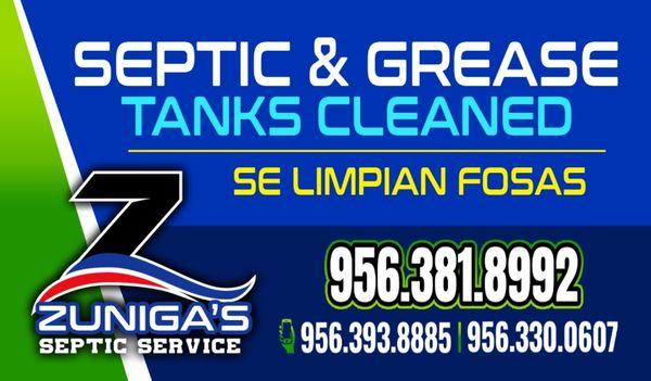 Zuniga's Septic Service