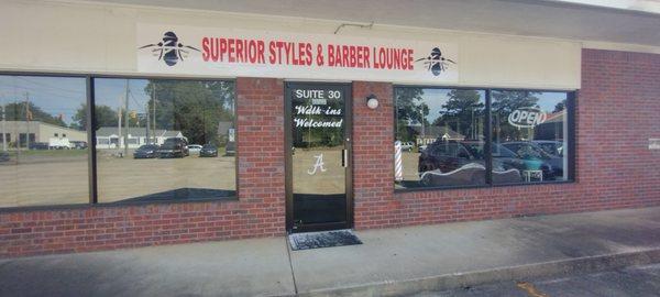 Superior Styles & Barber Lounge
505 Hargrove Road East
Tuscaloosa, AL 35405