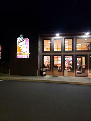 Front of dunkin