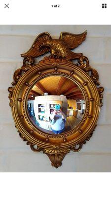 Vintage Federal gilded Mirror/Jones Estate