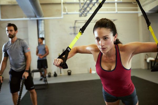 Our Private, Semi-private, & Small Group Training sessions all incorporate the TRX Suspension Training System!