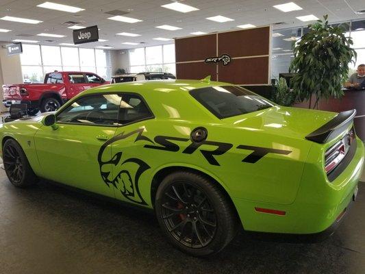 Yes, please. Dodge Challenger SRT