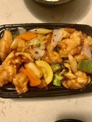 General tso's shrimp