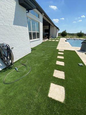 Turf install Rockwall,TX