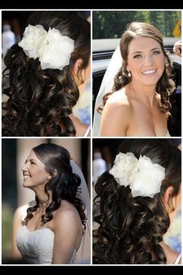 Bridal hair