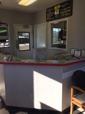 Front desk