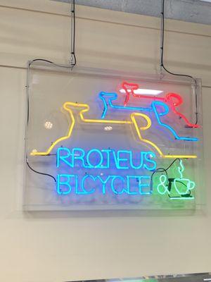 Original Neon Lights refurbished.  Nice !