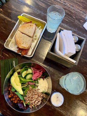 BLT & Mediterranean Bowl