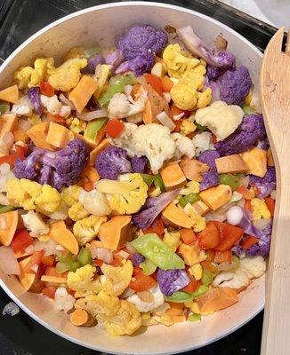 Cauliflower Stir Fry