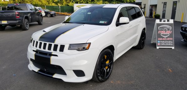 2018 Jeep Trackhawk 
 
  Paint Correction
  Ceramic Pro Gold package