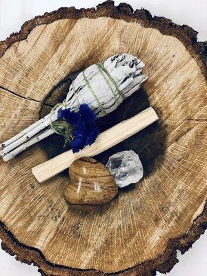 Smudging and cleansing tools