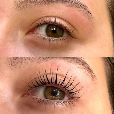 Lash Lift and Tint