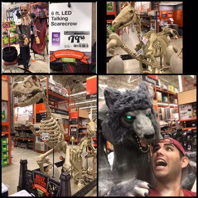 Happy Halloween in the Home Depot, start buying your props!