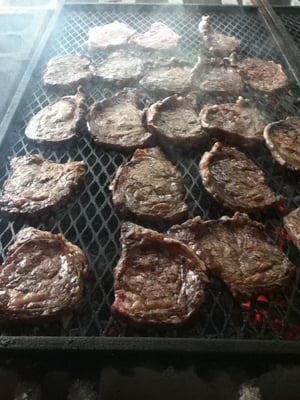 Yummy steaks!