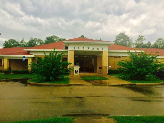 Stormy day at the Library (July 2018)