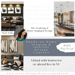 In Person or Virtual Home Staging Courses